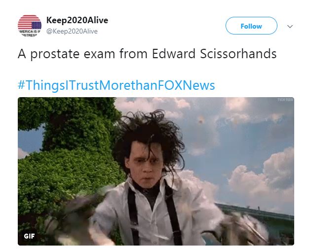 A Tweet about Edward Scissorhands A Tweet about Edward Scissorhands