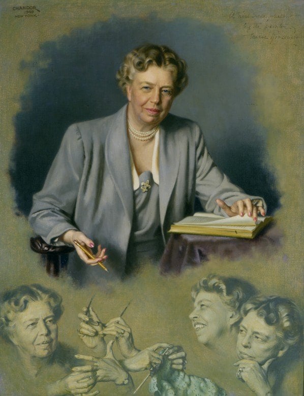 Eleanor Roosevelt potrait