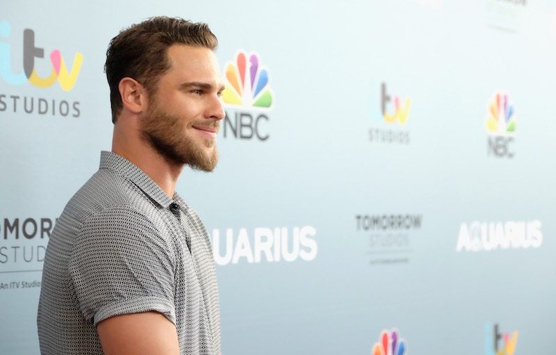Actor Grey Damon arrives at the Premiere of NBC's "Aquarius" Season 2 at The Paley Center Actor Grey Damon arrives at the Premiere of NBC's "Aquarius" Season 2 at The Paley Center