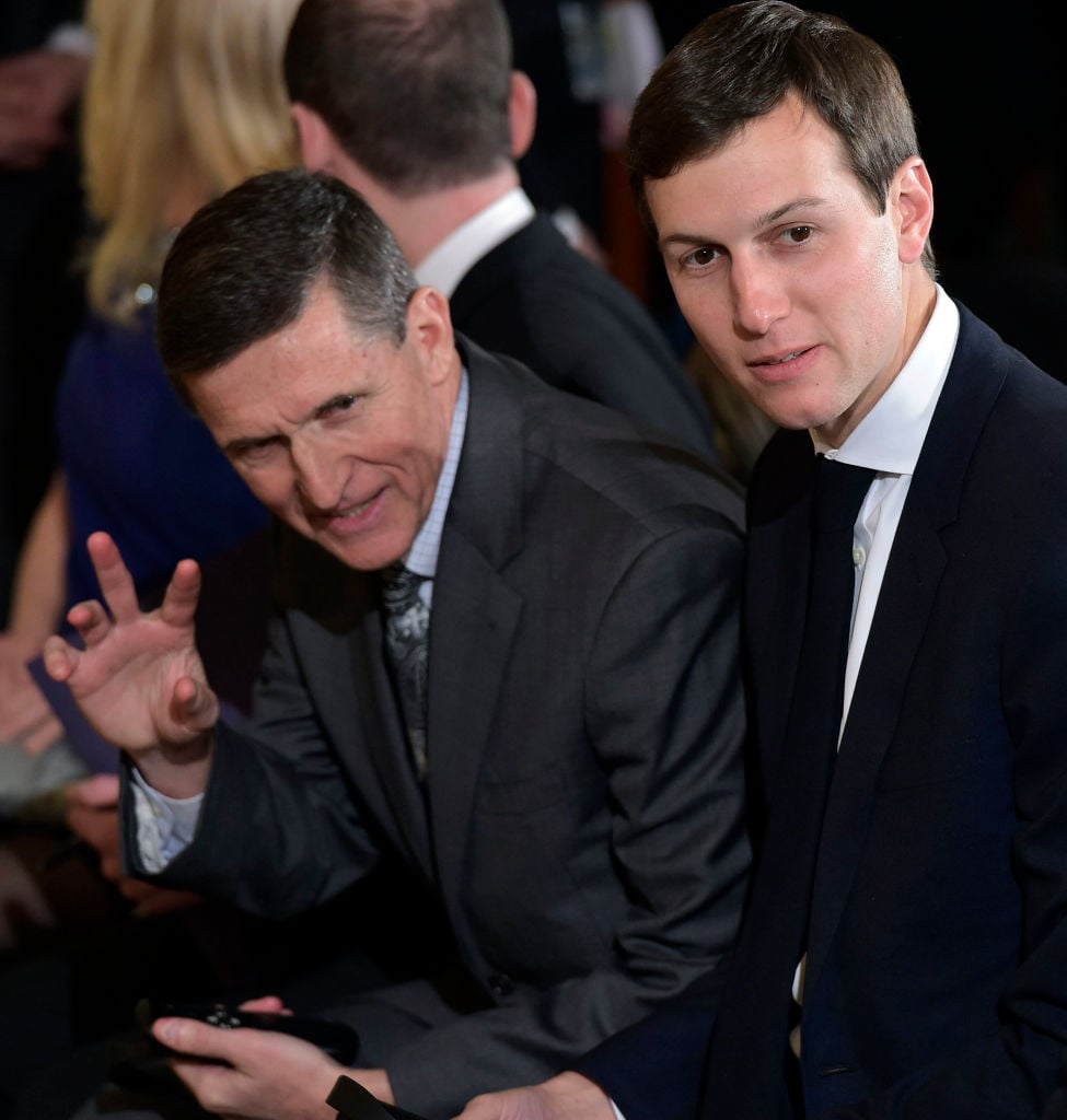 Michael Flynn and Jared Kushner