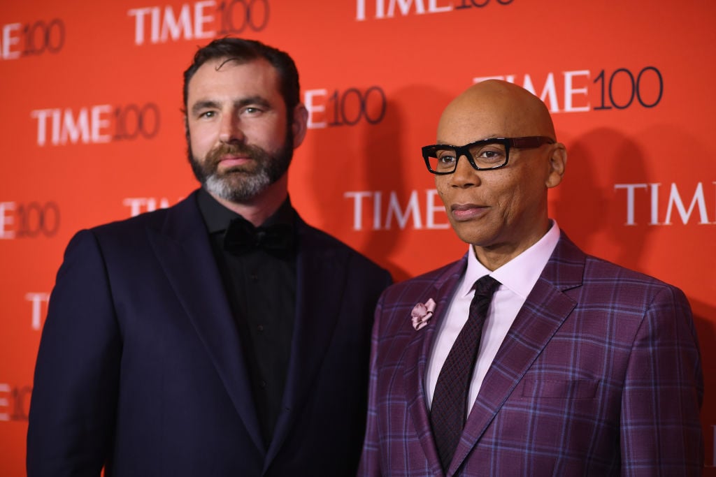 Georges LeBar and RuPaul Georges LeBar and RuPaul
