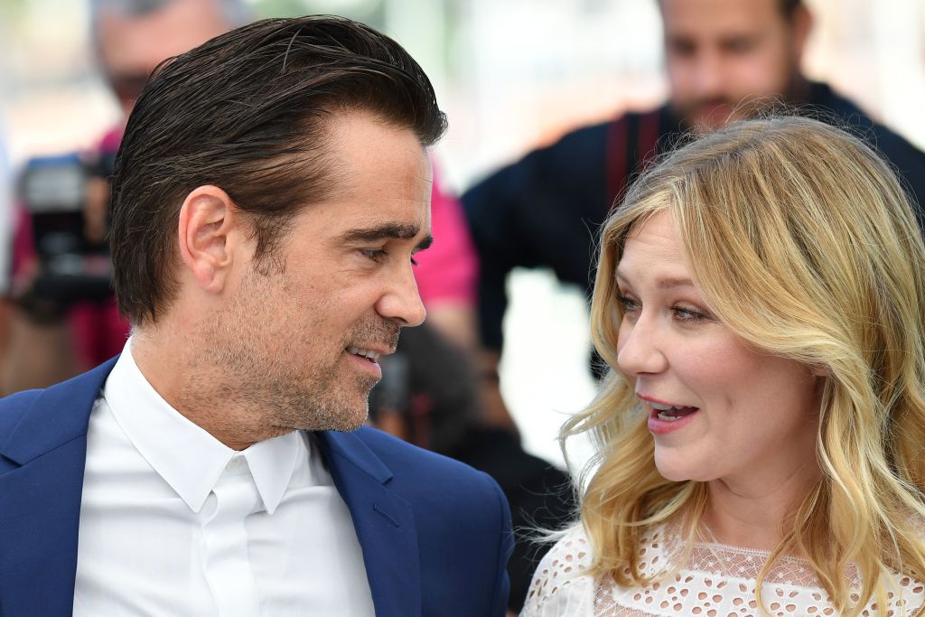 Colin Farrell and Kirsten Dunst promote The Beguiled.