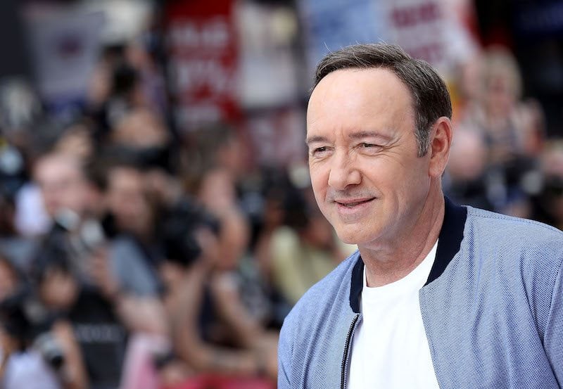 Kevin Spacey attends the European Premiere of Sony Pictures "Baby Driver" on June 21, 2017 in London, England.