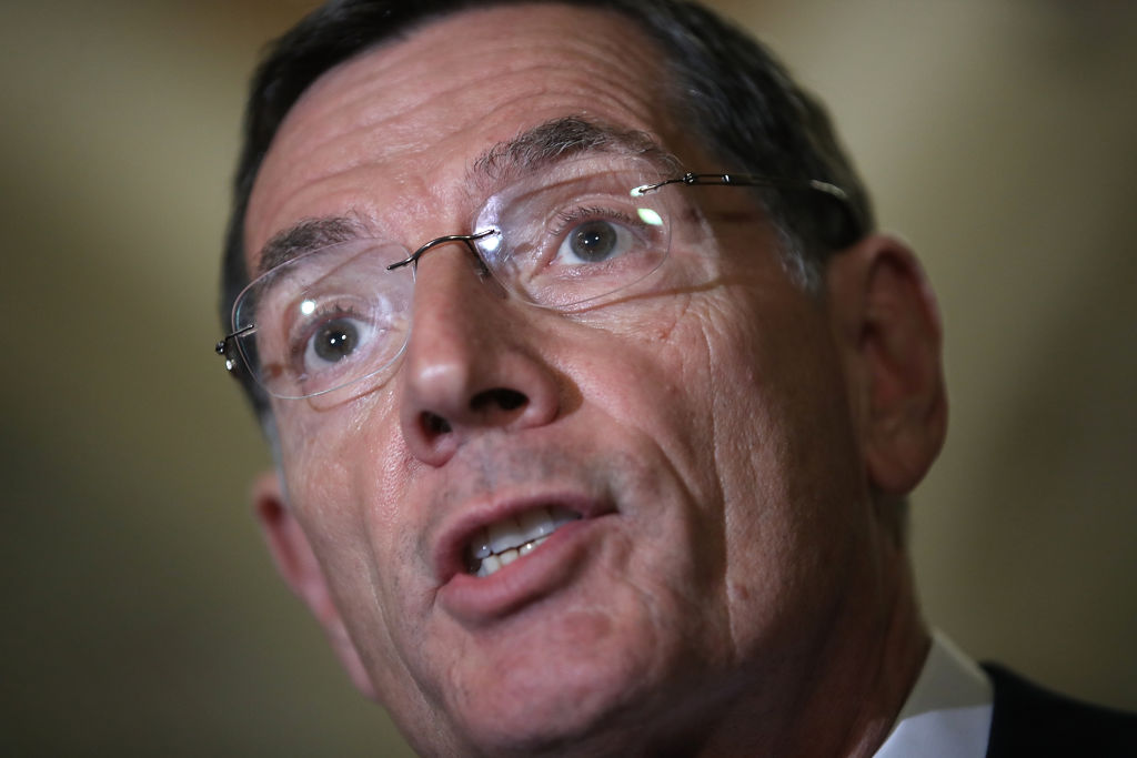 John Barrasso, tight on his face John Barrasso, tight on his face