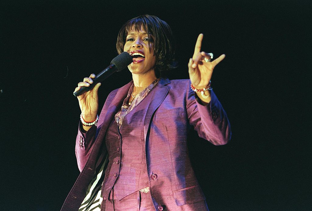 Whitney Houston singing