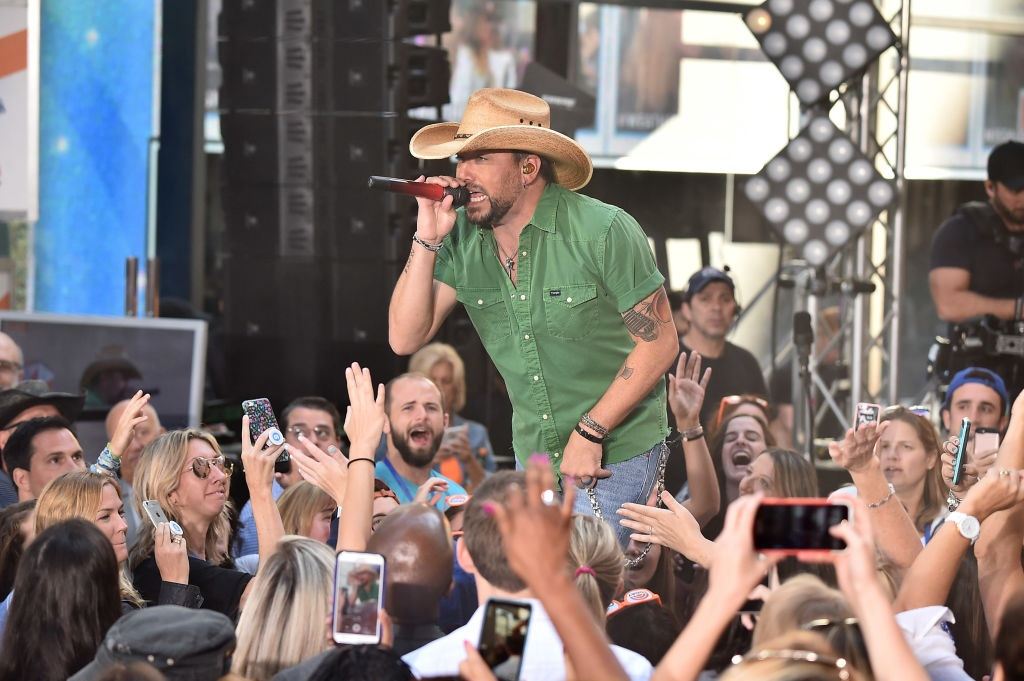 Jason Aldean performs on “Today”