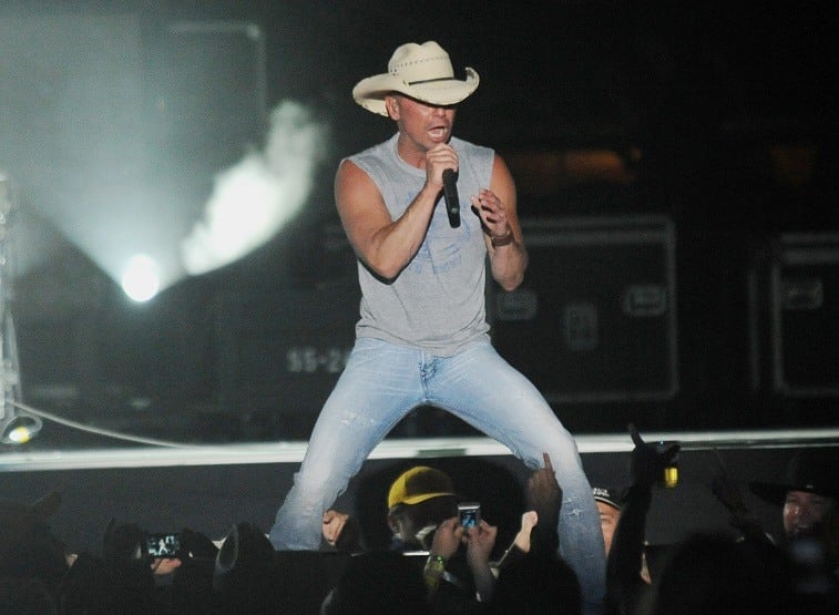 Country music star Kenny Chesney Country music singer Kenny Chesney