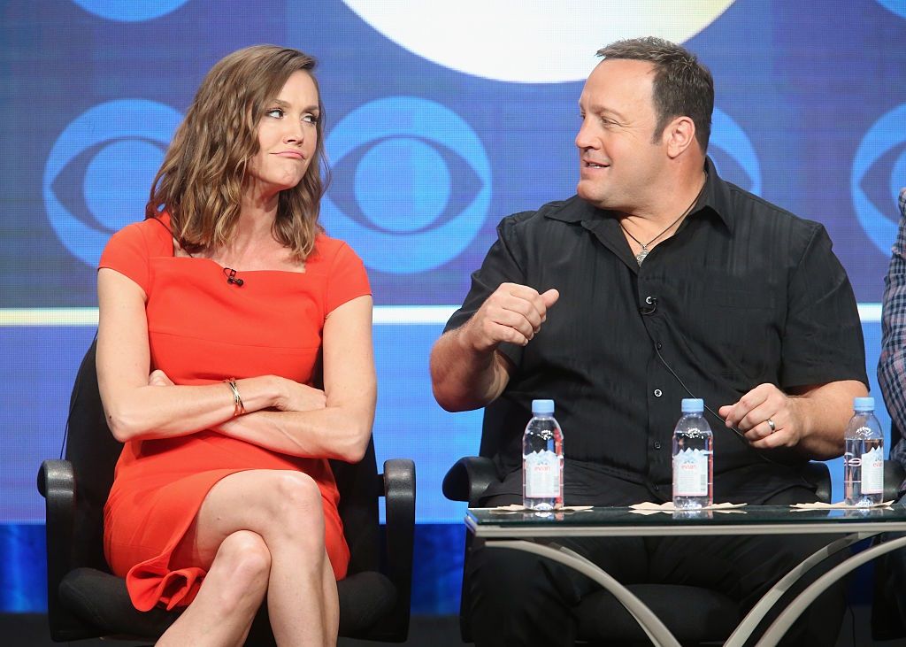 Actress Erinn Hayes and actor/executive producer Kevin James