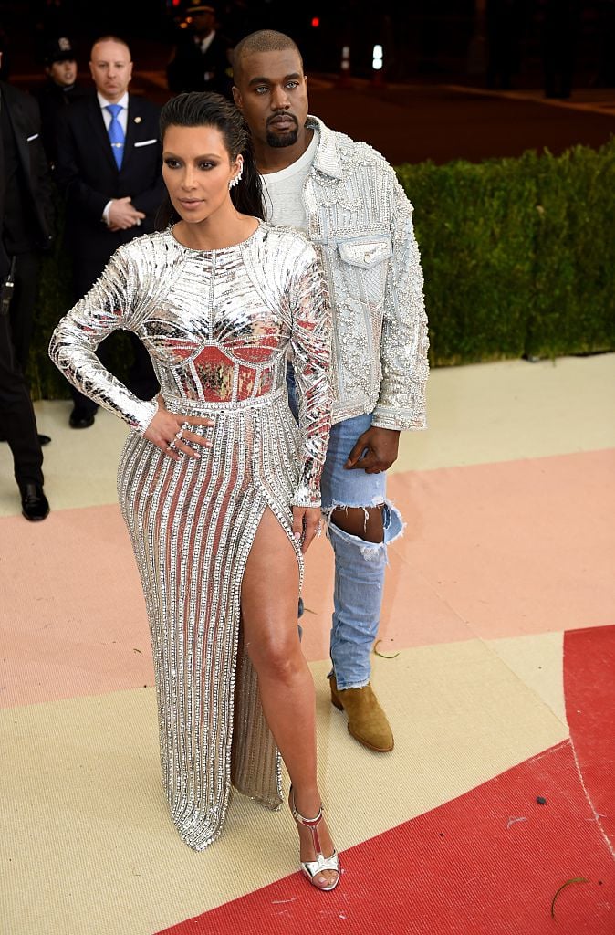 Kim Kardashian and Kanye West Met Gala