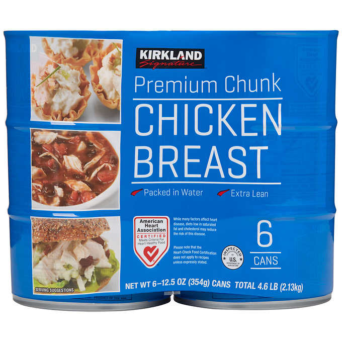 Kirkland Signature canned chicken breast