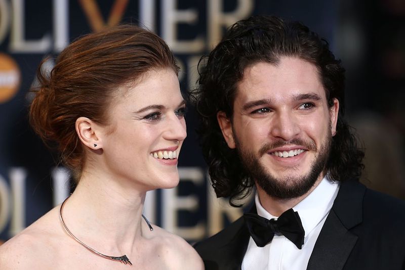 Kit Harington and Rose Leslie