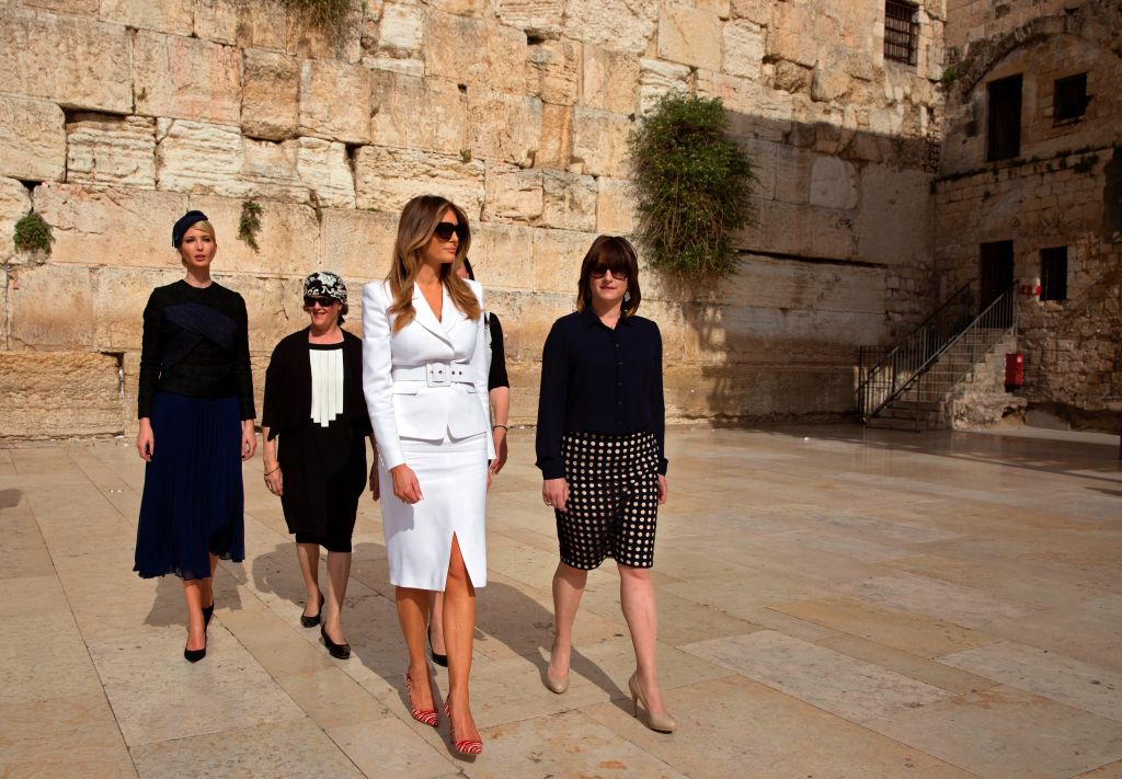 Melania Trump Jerusalem
