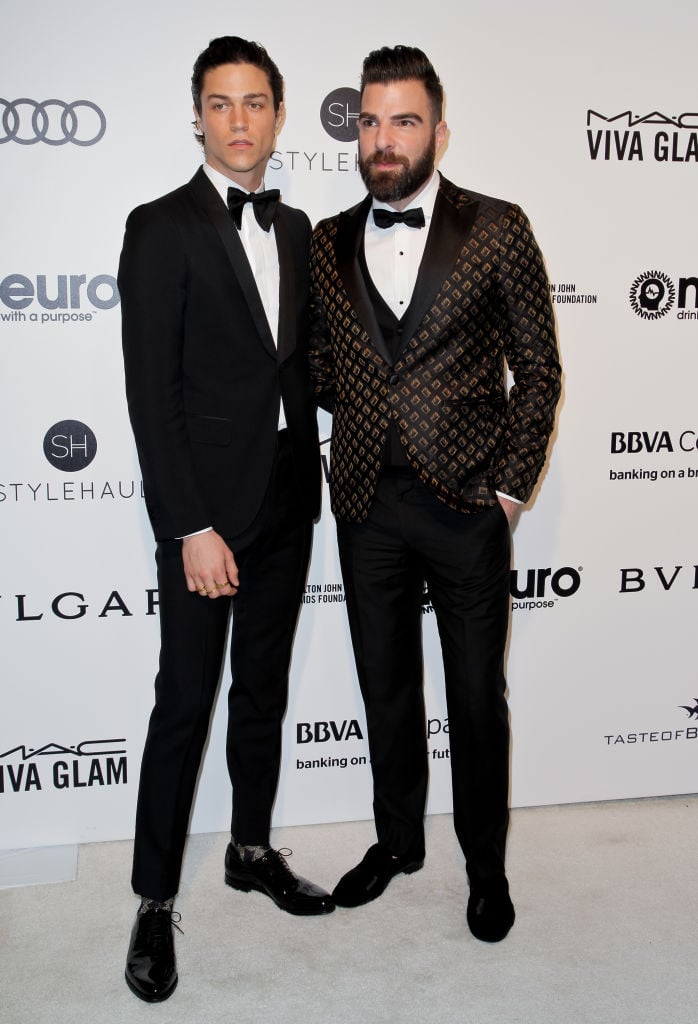 Miles McMillan and Zachary Quinto