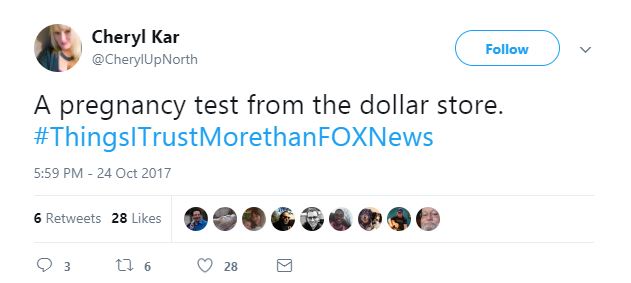 A Tweet about dollar store pregnancy tests A Tweet about dollar store pregnancy tests