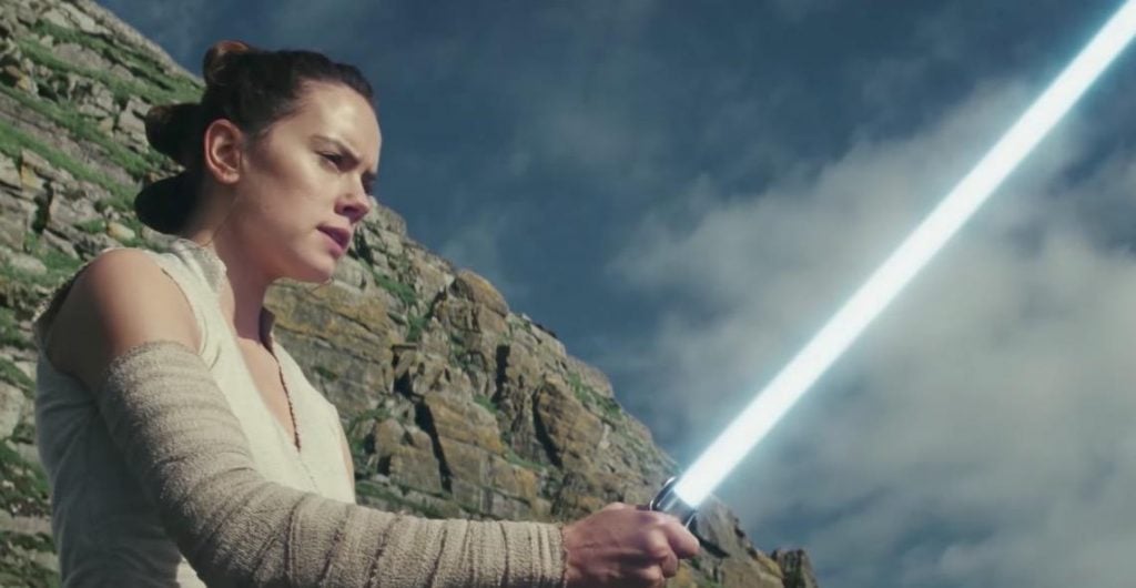 Rey in Star Wars: The Last Jedi Rey in Star Wars: The Last Jedi