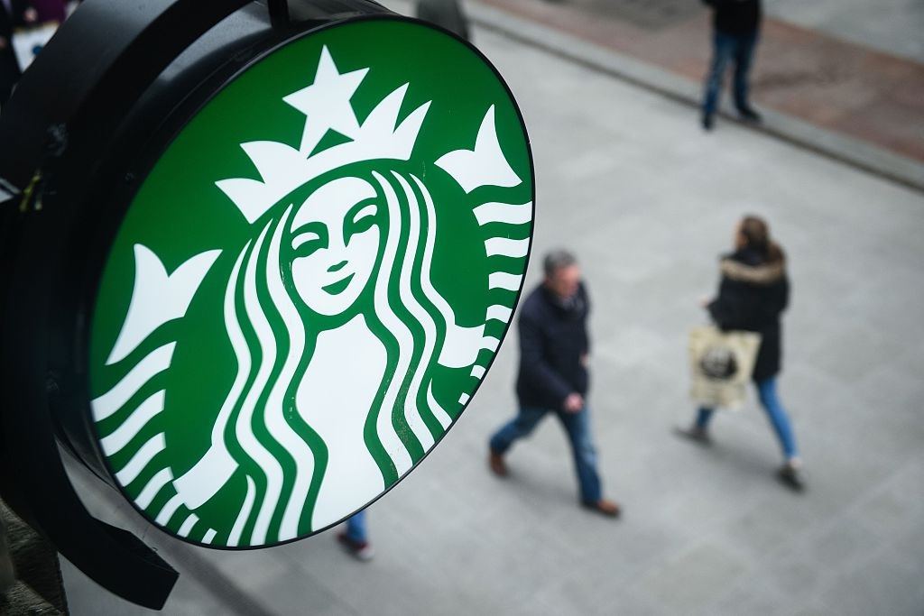 Starbucks sign