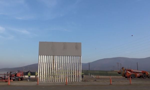 Trump wall prototype Trump wall prototype
