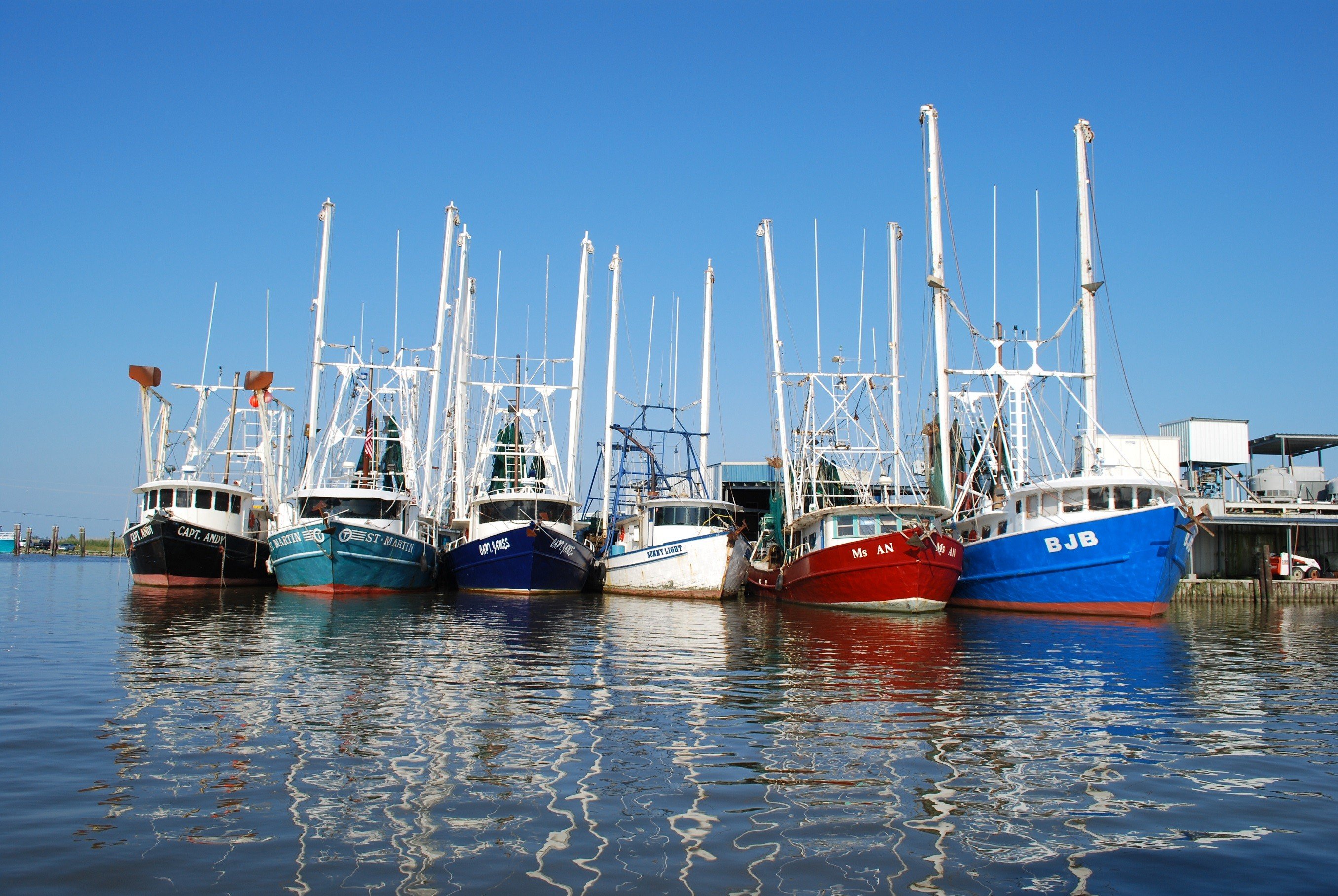 Venice, Louisiana, boats