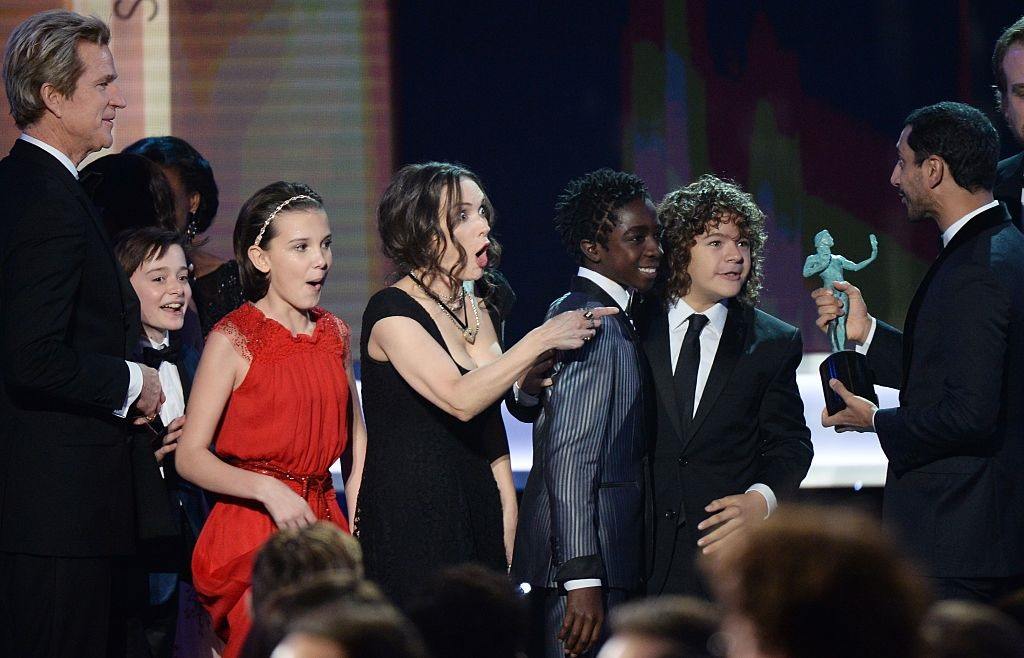 Winona Ryder and ‘Stranger Things’ cast Winona Ryder and cast of ‘Stranger Things’