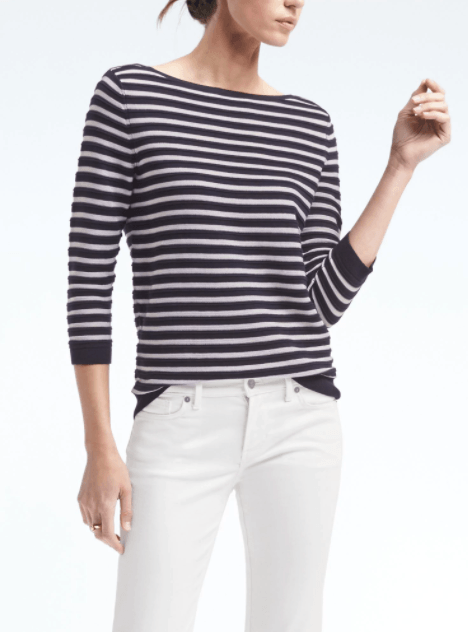 Banana Republic striped sweater
