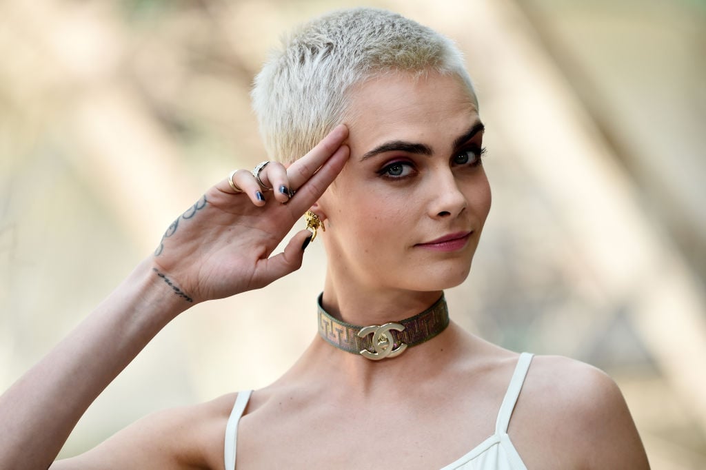 Cara Delevingne in July 2017 Cara Delevingne in July 2017
