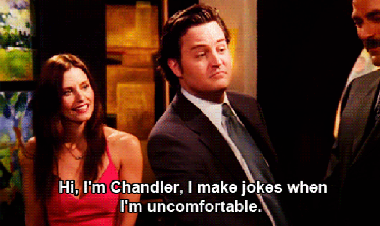 Chandler on "Friends"