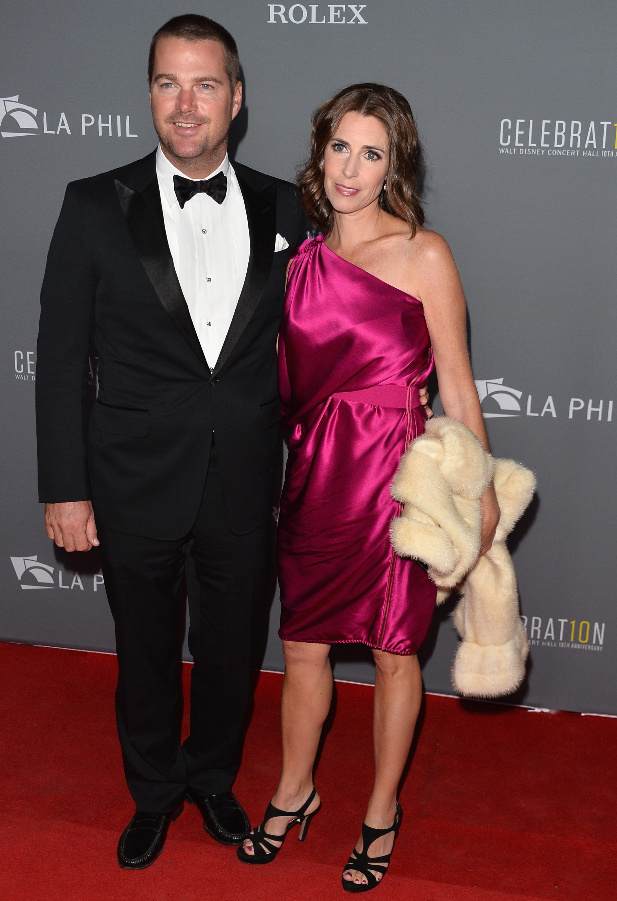 Chris O'Donnell and Caroline Fentress