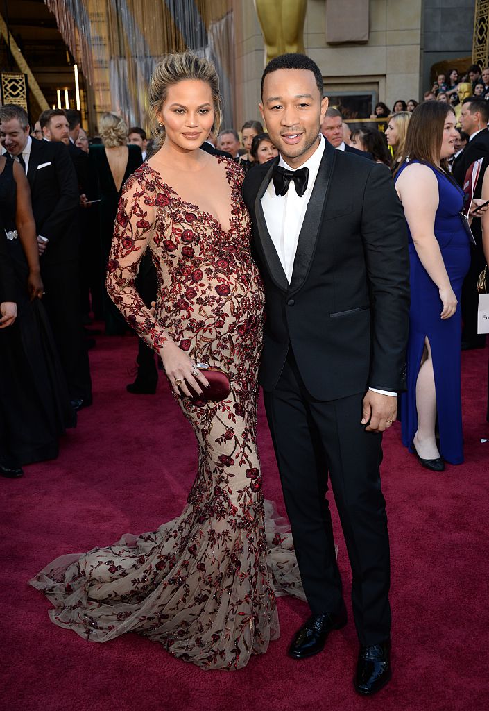 Chrissy Teigen Marchesa
