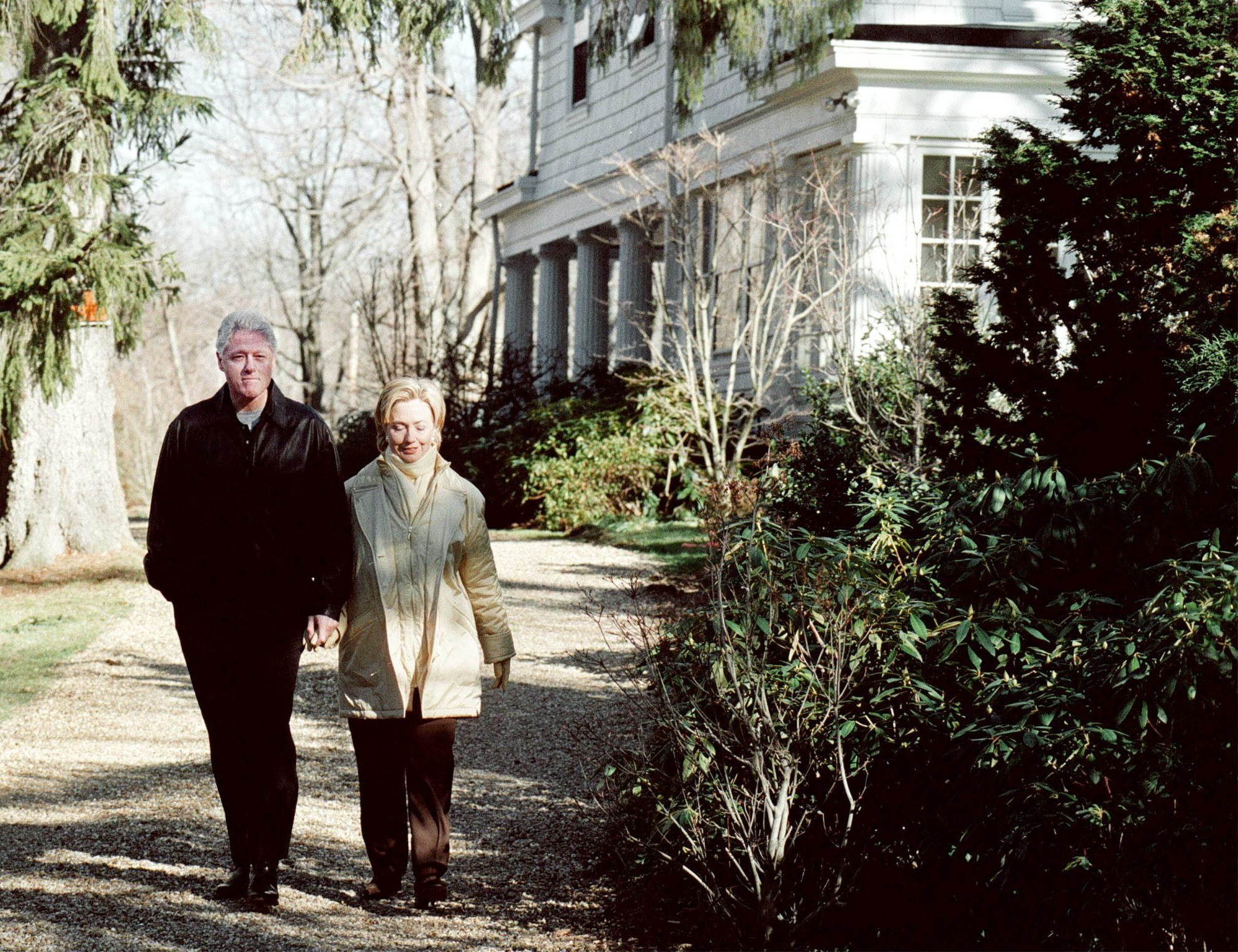 Clintons house Westchester
