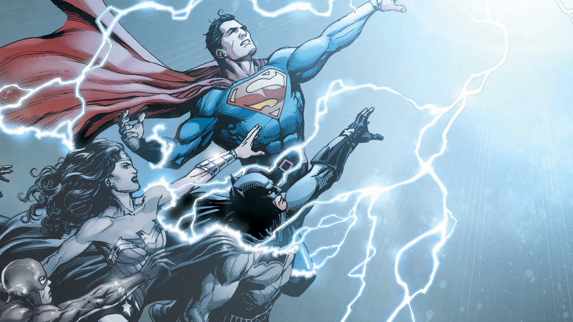 Art for DC Universe: Rebirth No. 1 Art for DC Universe: Rebirth No. 1