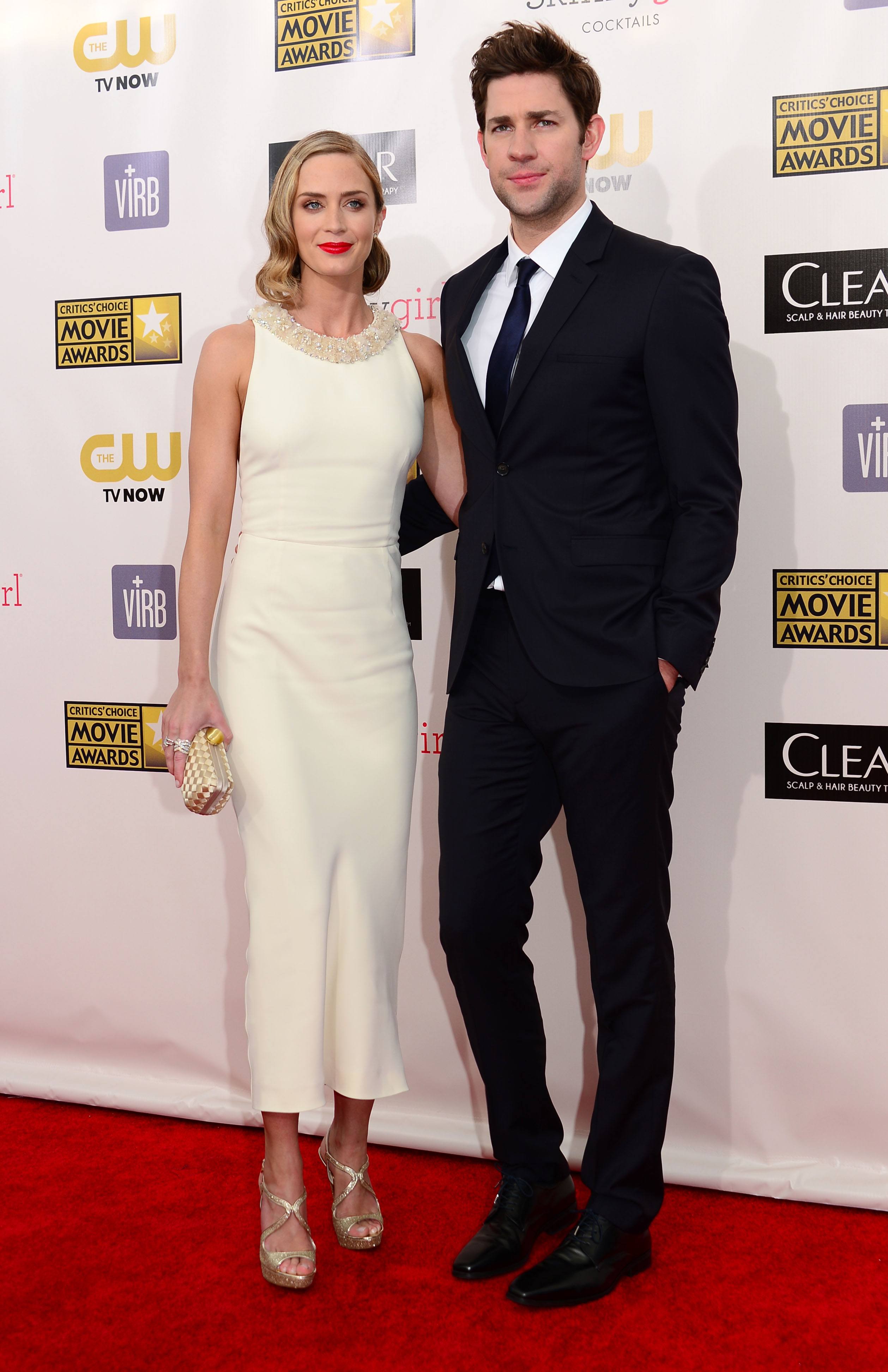 Emily Blunt and John Krasinski
