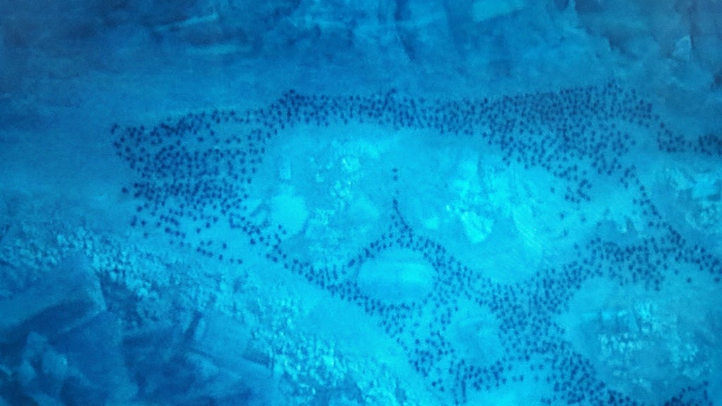 The White Walkers in a formation that appears to be the Stark's sigil The White Walkers in a formation that appears to be the Stark's sigil