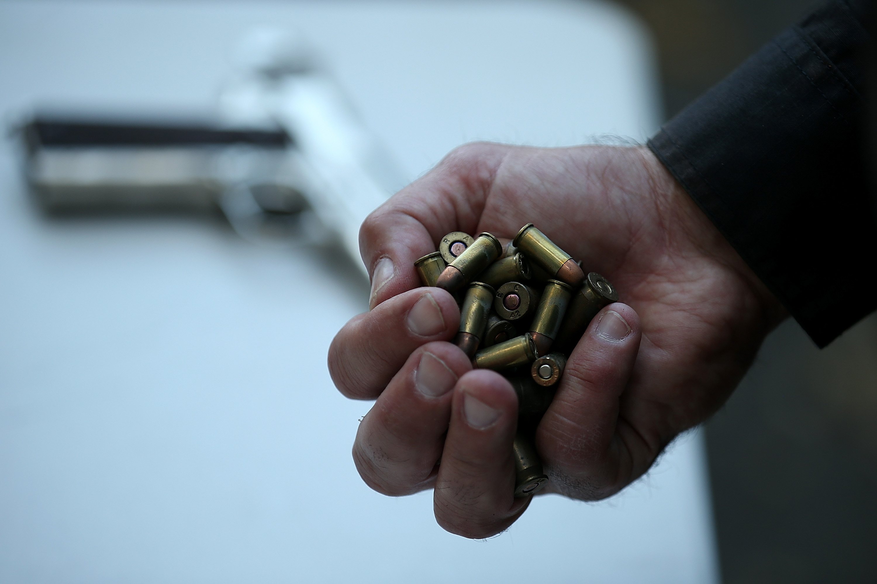 Gun with bullets