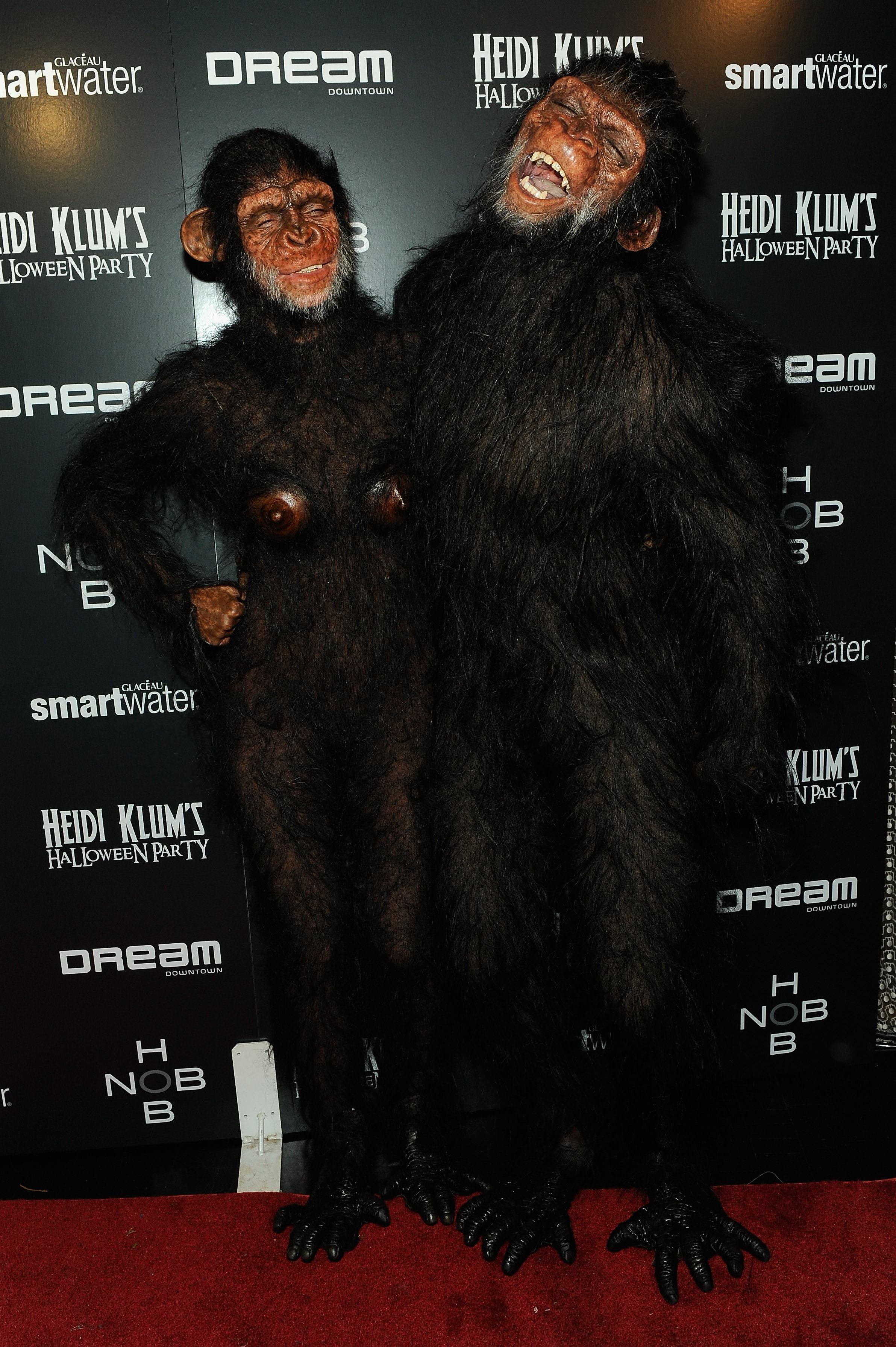 Heidi Klum Ape halloween