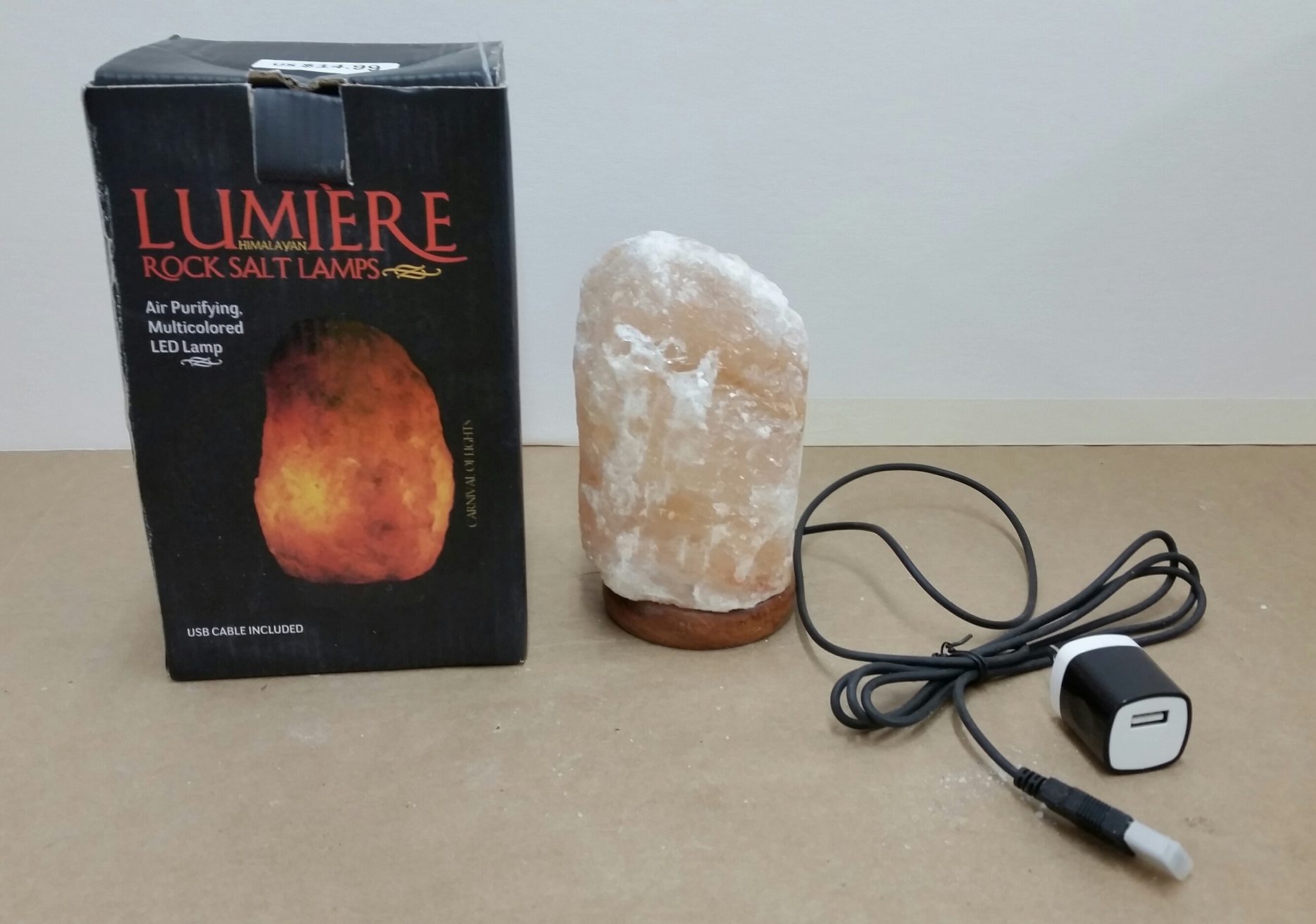 Himalayan salt lamp