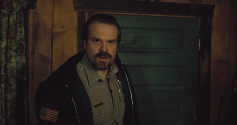 Jim Hopper in Stranger Things 2