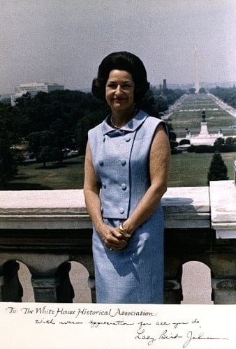 lady bird johnson official photo