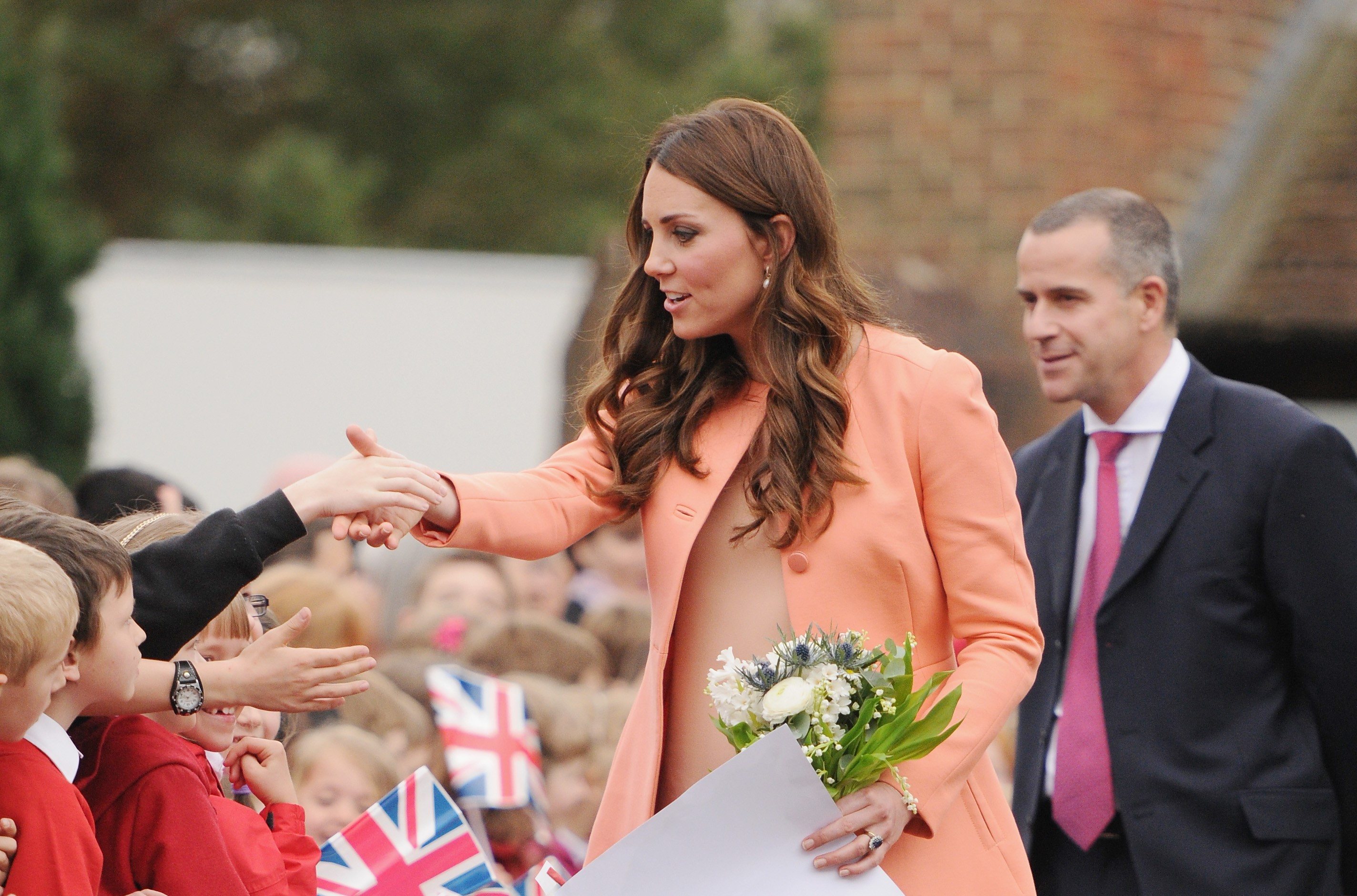 Catherine, Duchess Of Cambridge visits Naomi House on April 29, 2013 in Hampshire, England.