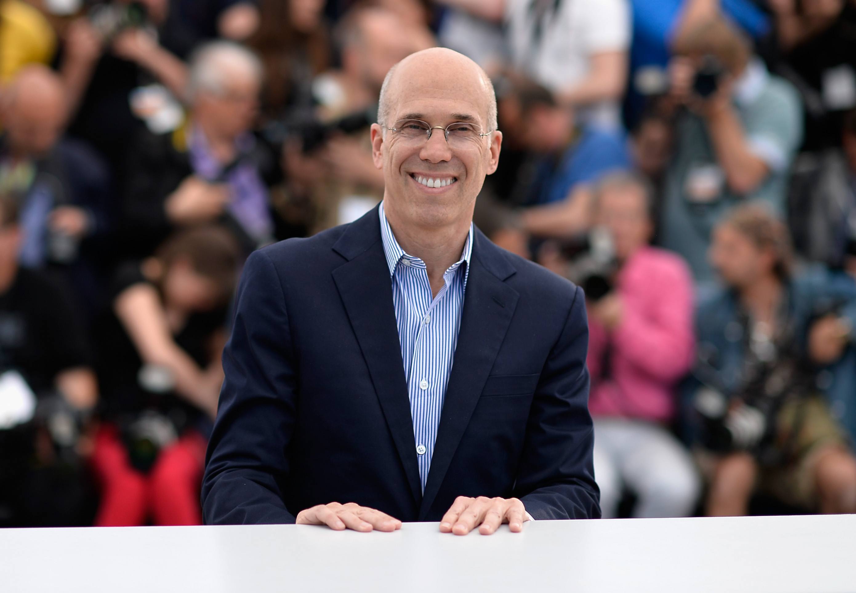 Jeffrey Katzenberg at the Cannes Film Festival on May 16, 2014 in Cannes, France Jeffrey Katzenberg at the Cannes Film Festival on May 16, 2014 in Cannes, France