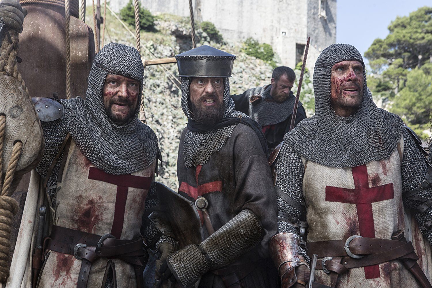 The Knights of Templar in Knightfall The Knights of Templar in Knightfall