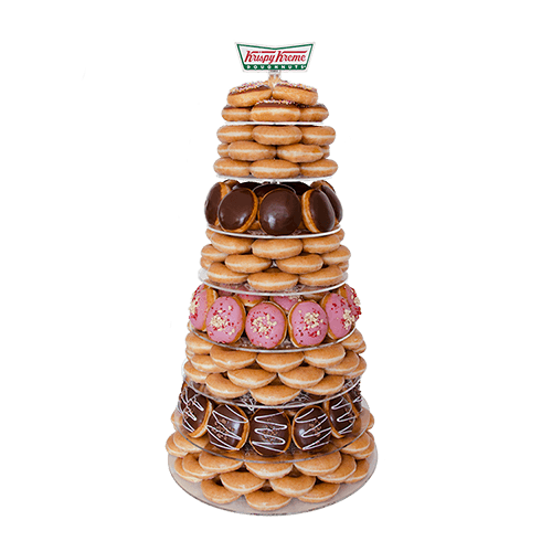 Krispy Kreme donut tower