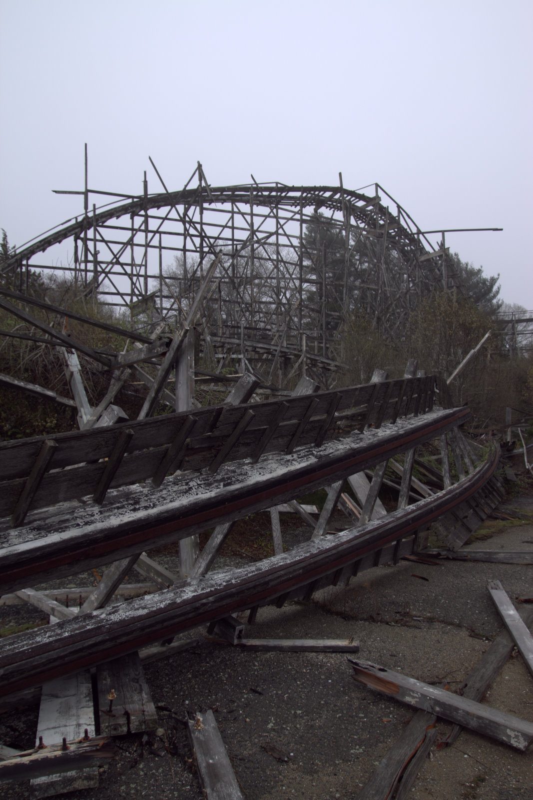 Abandoned amusement park