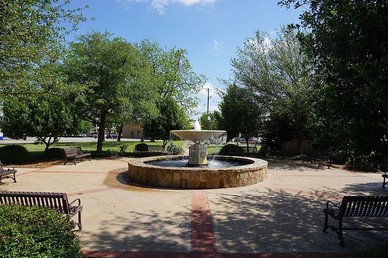 McKinney, Texas fountain