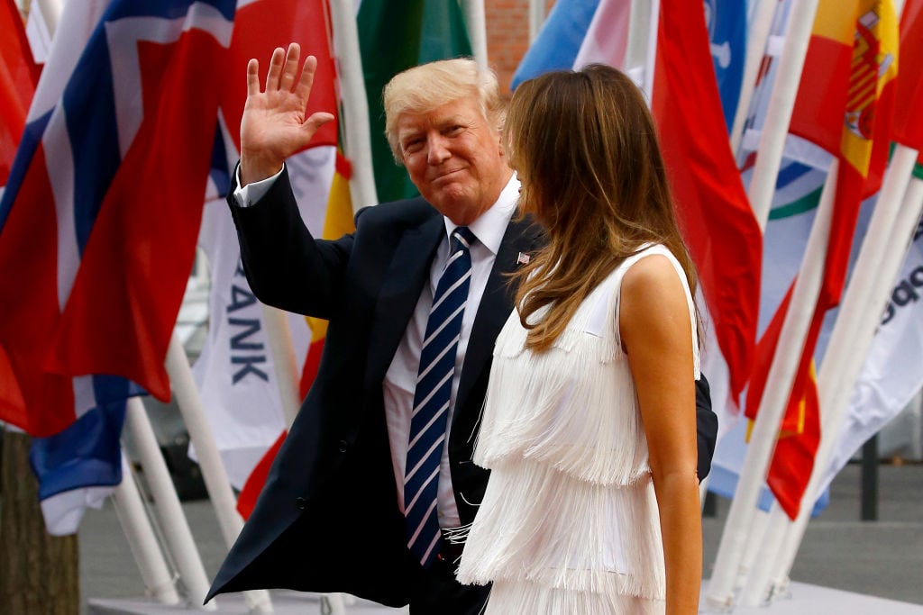 Donald and Melania Trump