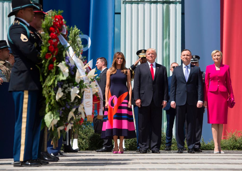 Melania Trump in Poland