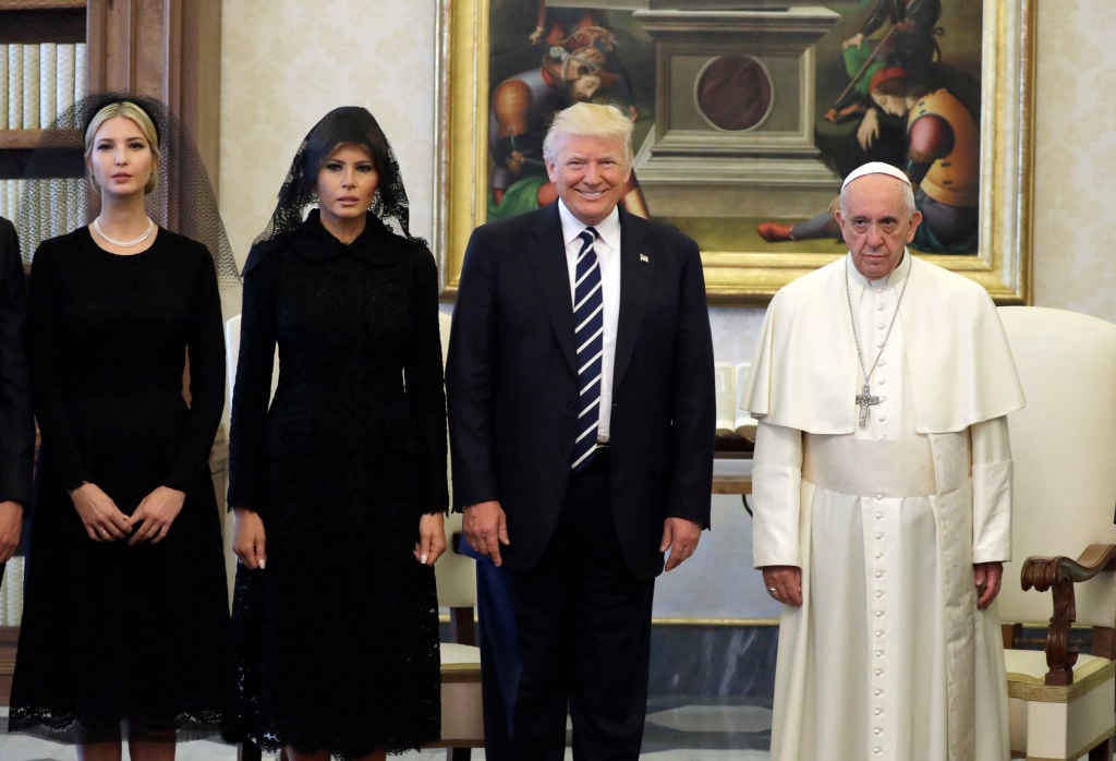 Pope Francis and Pres. Trump