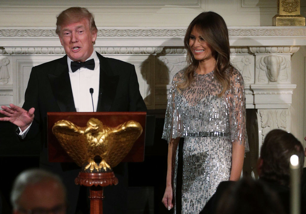 Melania Trump at White House Historical Association