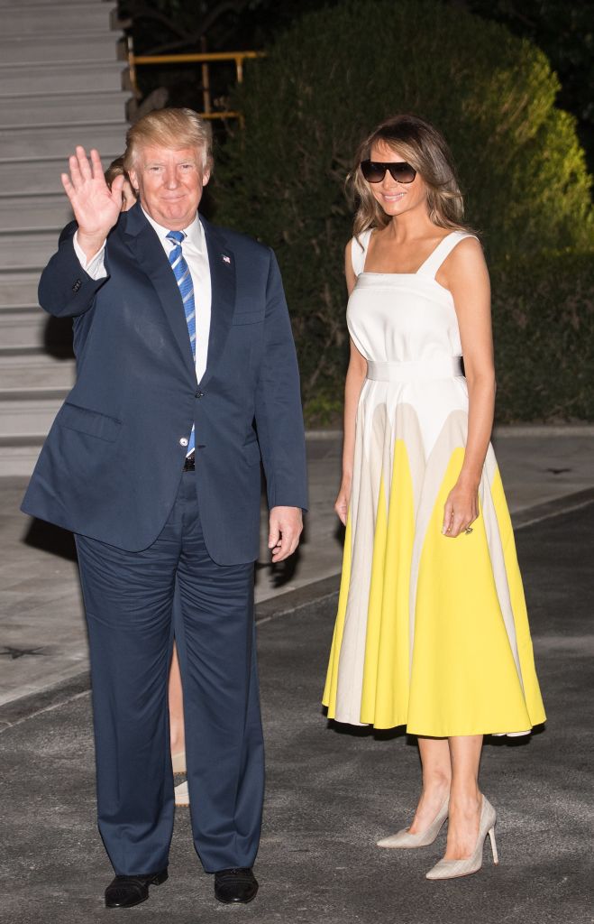 Melania and Donald Trump