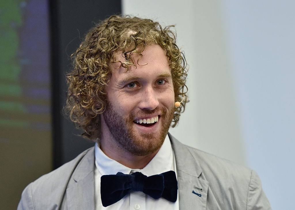 T.J. Miller in 2016
