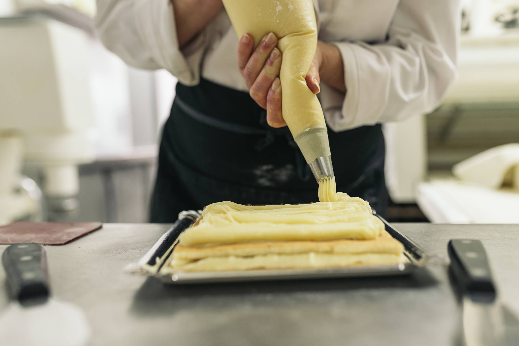 Pastry bag chef
